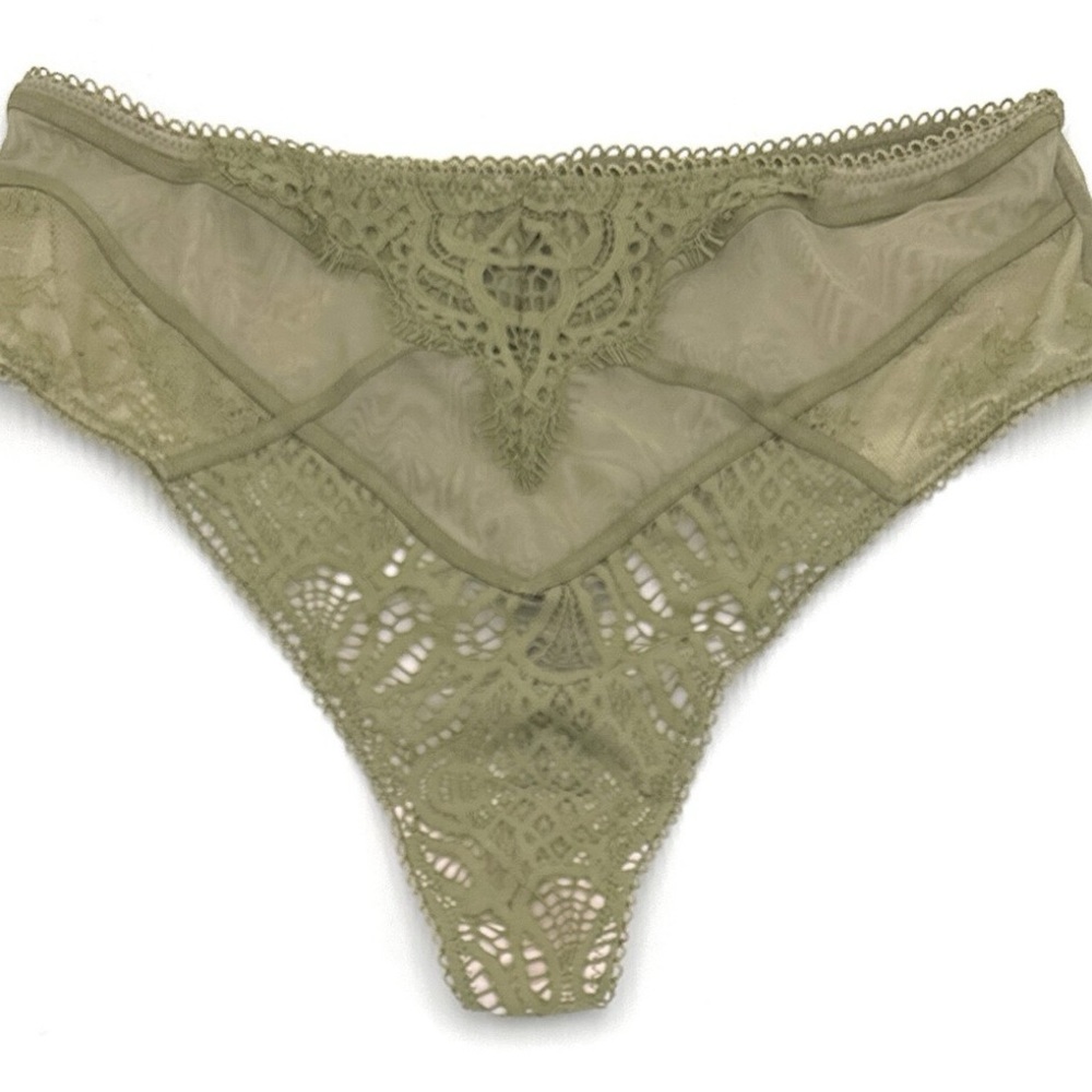 Victoria's Secret Sage Lace Panties